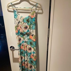 H&M floral maxi dress